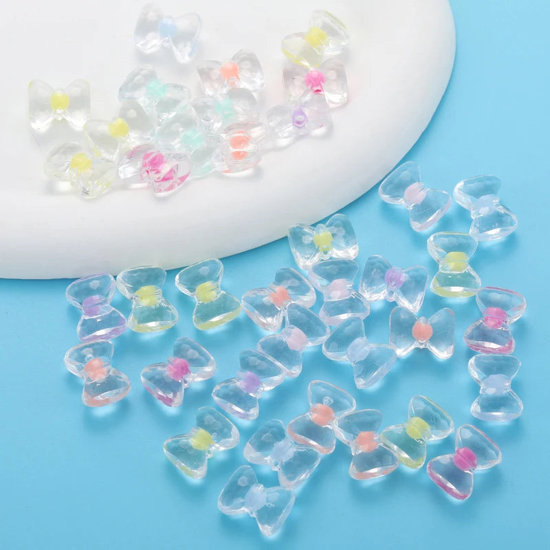 50-100pcs Acrylic Star Candy Color Bead Charms Loose Spacer BeadsBracelet Necklace Beads For Jewelry Making DIY Accessories W334