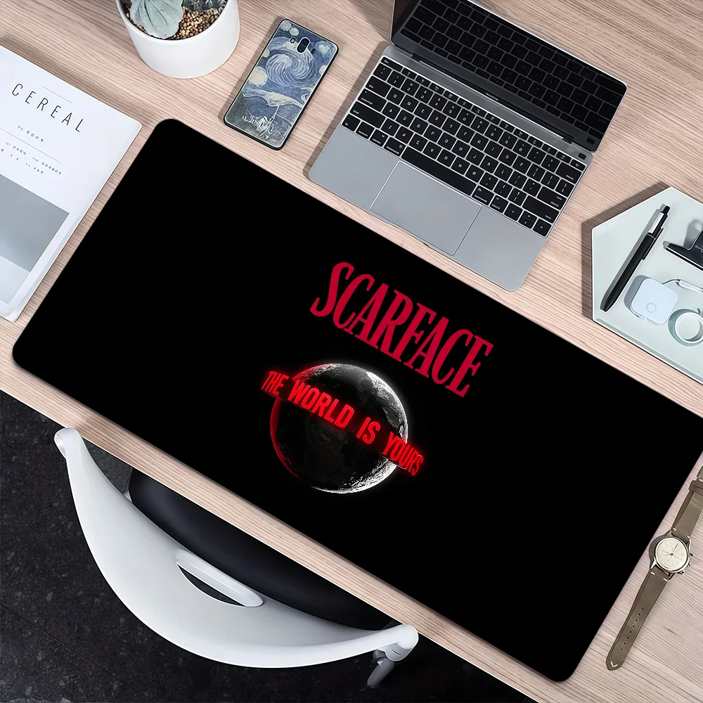 Movie T-Tony M-Montana S-Scarface Mouse Pad Non-slip Thickened MousePad Large Writing Lockedge Gaming Cushion Office Student