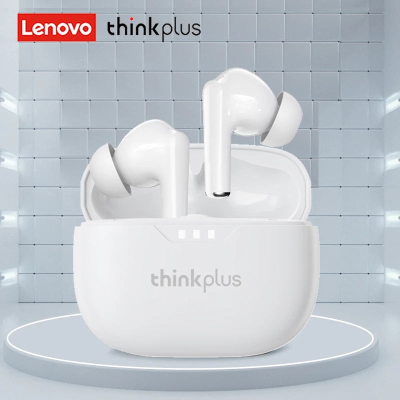 2026 Original Lenovo Earphone Wireless Bluetooth 5.3 Headphones HiFi Stereo Noise Reduction Sport Earbuds Touch Control New Gift