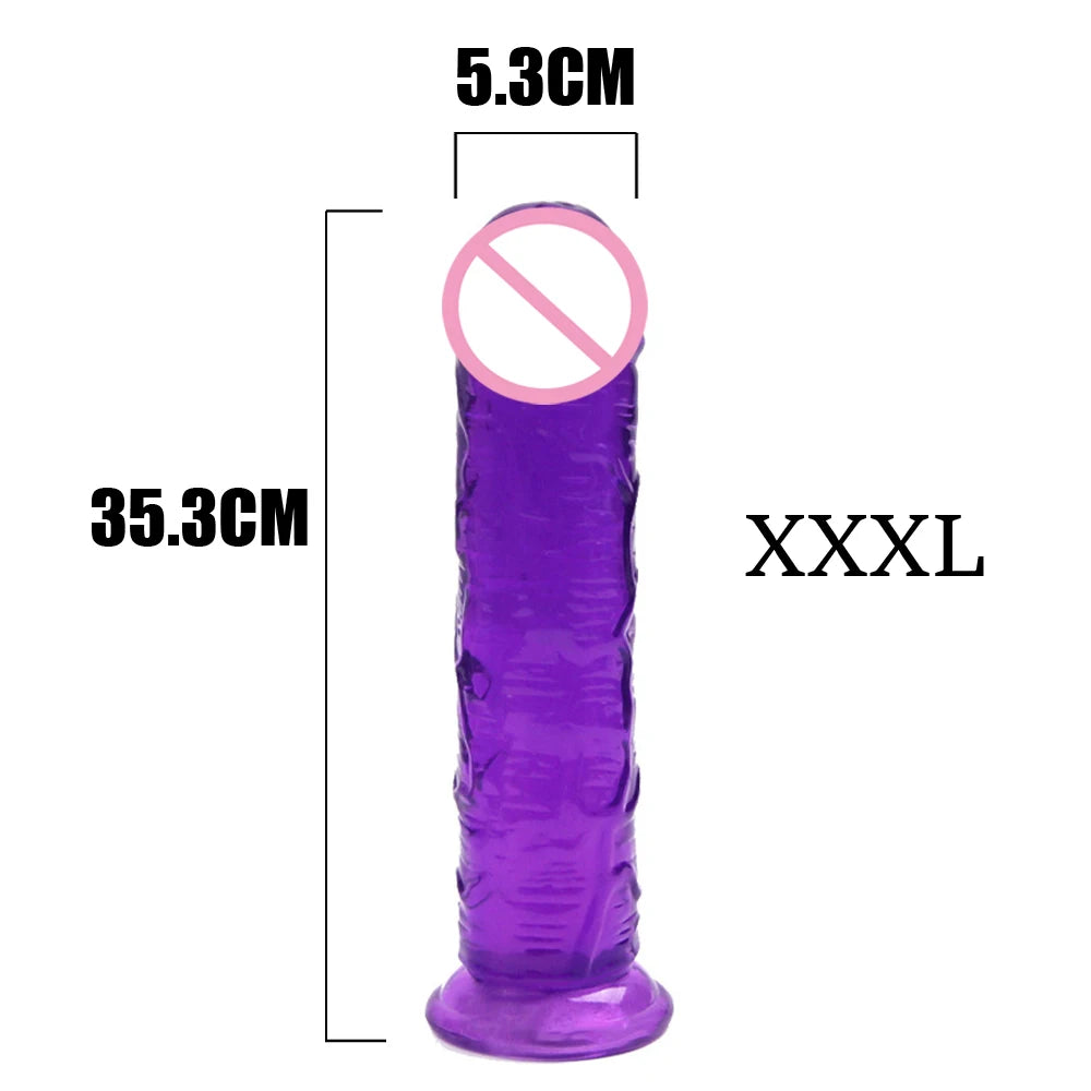 Dildo Anal Plug Dilldo? for Women But Cock Sex Toys Butt Woman Penis Dilbo? 18 Realistic Strapon Dildos Strap-on Adults Glass