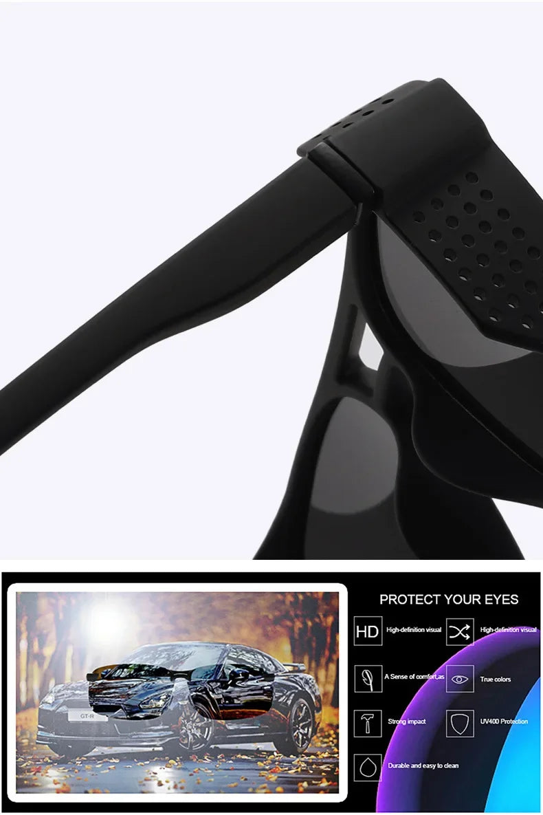 New Professional Sports Sunglasses - Polarized Windproof UV400 for Cycling Running Outdoor Enthusiasts UV400 Glasses