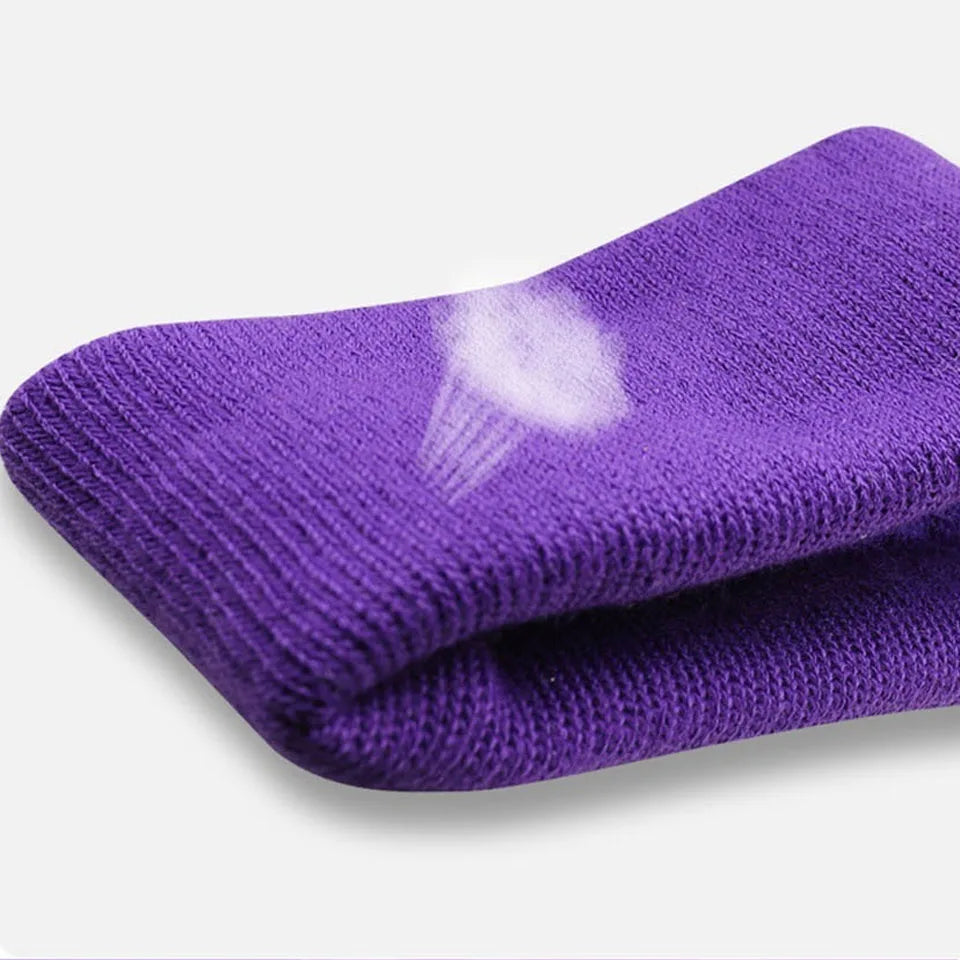 Loogdeel 1PCS Sports Headband High Elastic Antiperspirant Sweatband Basketball Tennis Adults Kids Gym Fitness Sweat Hair Band