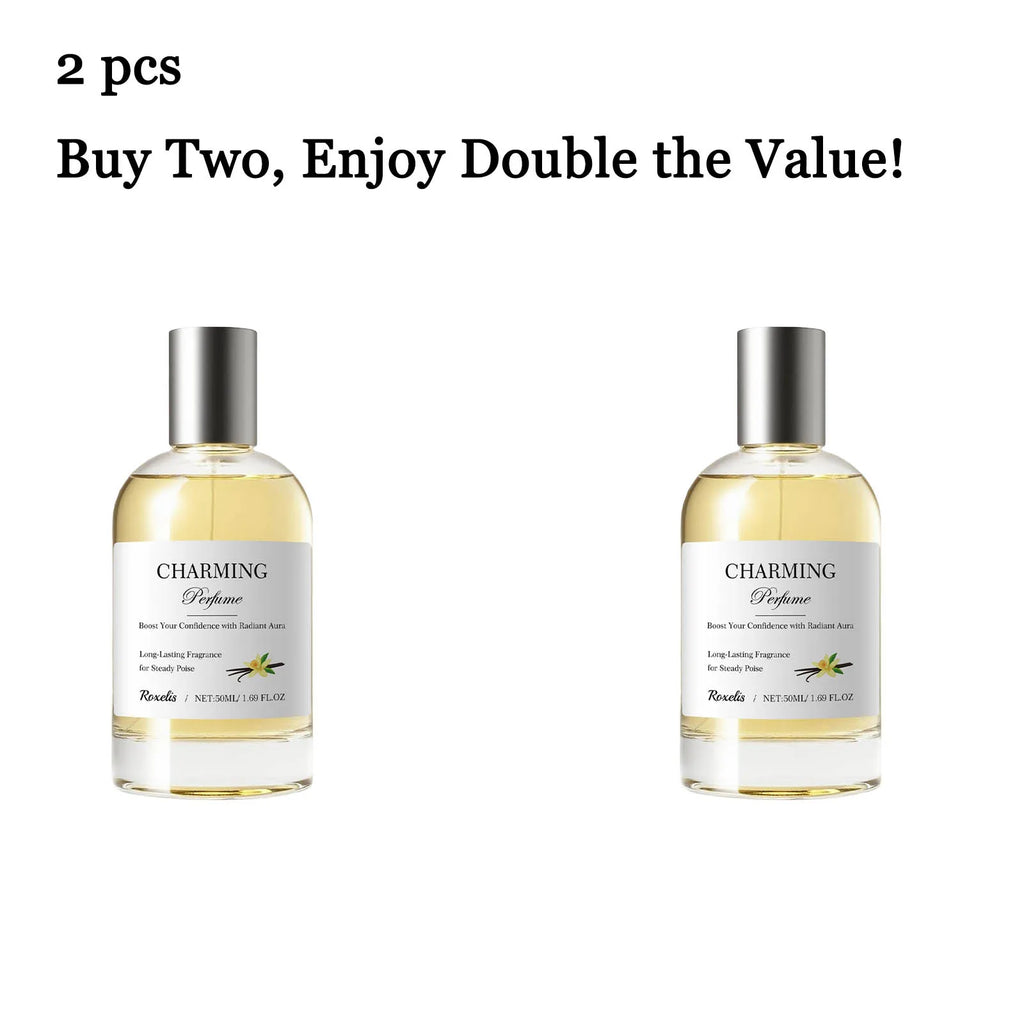 50ML Amber Vanilla Perfume Lasting Fragrance Eliminate Bad Odor Boosts Charming Refreshing Elegant Daily Use Unisex Perfume