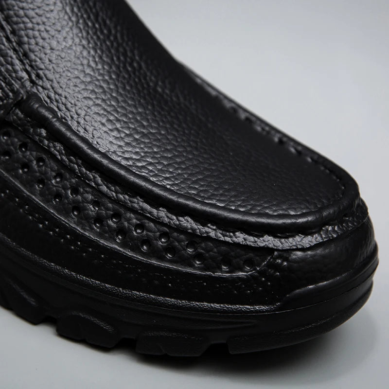 Men's chef shoes waterproof and oil-proof kitchen work shoes ultra-light non-slip EVA soft-soled casual men's shoes garden shoes