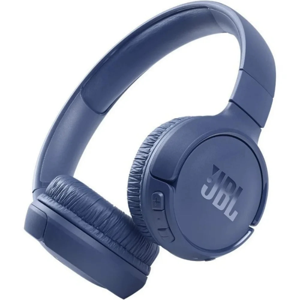 JBL Tune 510BT wireless on ear bluetooth headphones pure bass sound long battery life usb c fast charge foldable cable saver