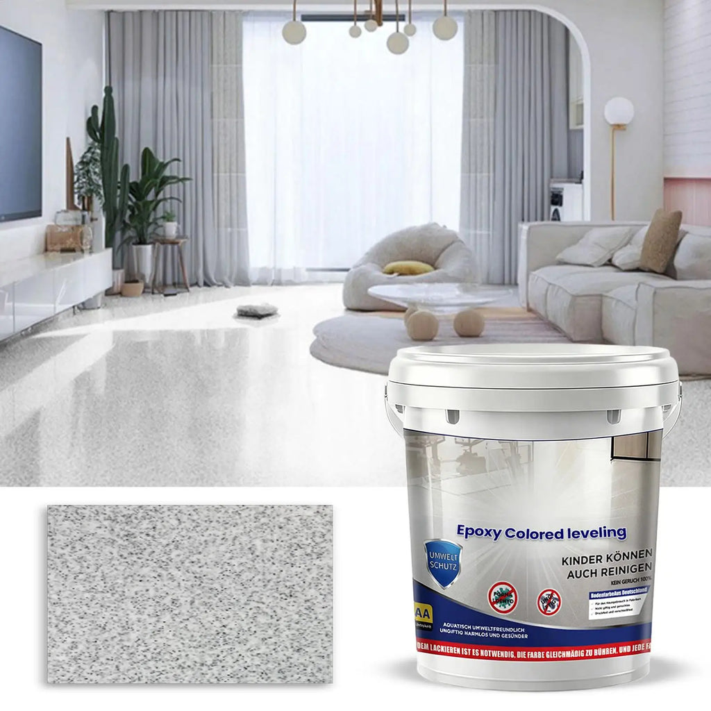 Epoxy Colored Sand Self Leveling Floor Paint Quick Drying Marble Cement Paint Durable Long-lasting Protection Wear Resistance