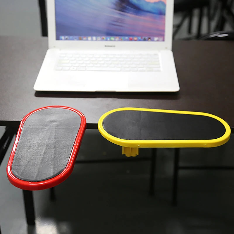 Computer Arm Rest For Desk Adjustable Ergonomic Wrist Rest Support For Keyboard Armrest Extender Rotating Mouse Pad Holder