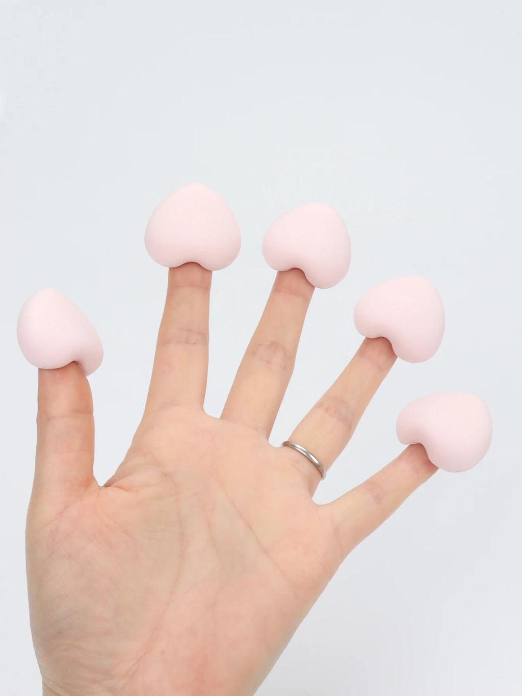 5/10/20Pcs Super Soft Cotton Candy Makeup Puff Necessary Wet Dry Use Air Cushion Powder Puff Multifunction Portable Makeup Sponge