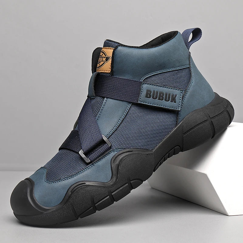 Men's Shoes Autumn and Winter Men's Business Casual Shoes New Outdoor Hiking Sports Shoes Youth Basketball Shoes Casual Trendy Shoes Fashion Short Boots