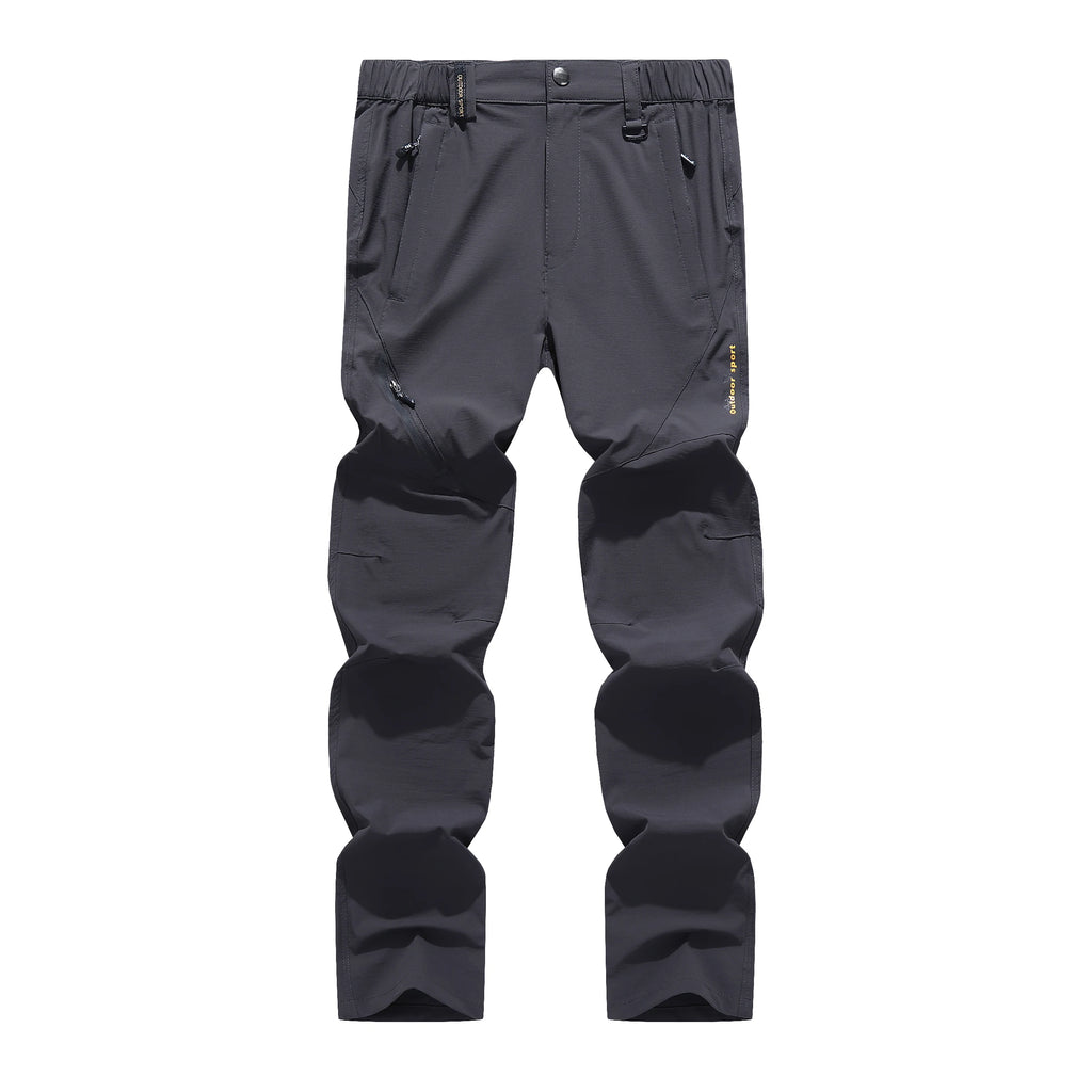Four Sided Elastic Quick Drying Pants for Men's Mountaineering Outdoor Pants, Light and Thin for Women's Summer Elastic Breathab