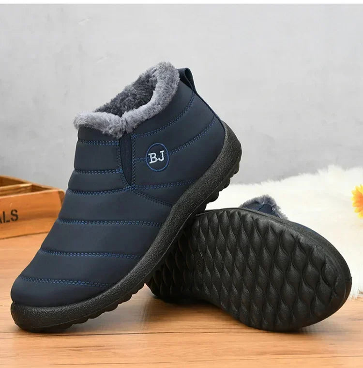 Waterproof Winter Boots for Women 2023 New Plush Snow Boots Women Ankle Boots Warm Black Couple Cotton Couples Platform Shoes