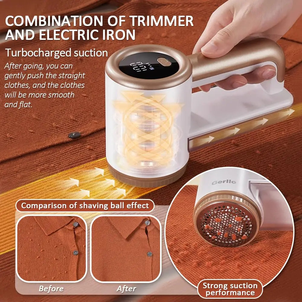 Lint Remover For Clothes USB Hair Ball Trimmer Portable Electric Lint Remover Clothes Sweater Fabric Shaver 3-Speed Hairball
