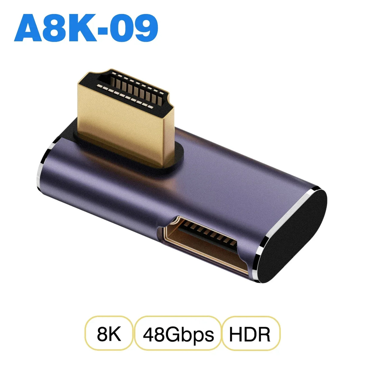mini micro hdmi to HDMI 2.1 Converter 48Gpbs 8K60HZ 4K120HZ for HDTV Projector PS4 PS5 Laptop PC