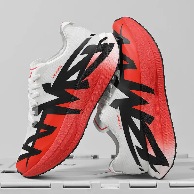 Men's Cushioning Running Shoes Lightweight Athletic Casual Sneakers Male Non-Slip Sports Shoes Outdoor Travel Walking Shoes