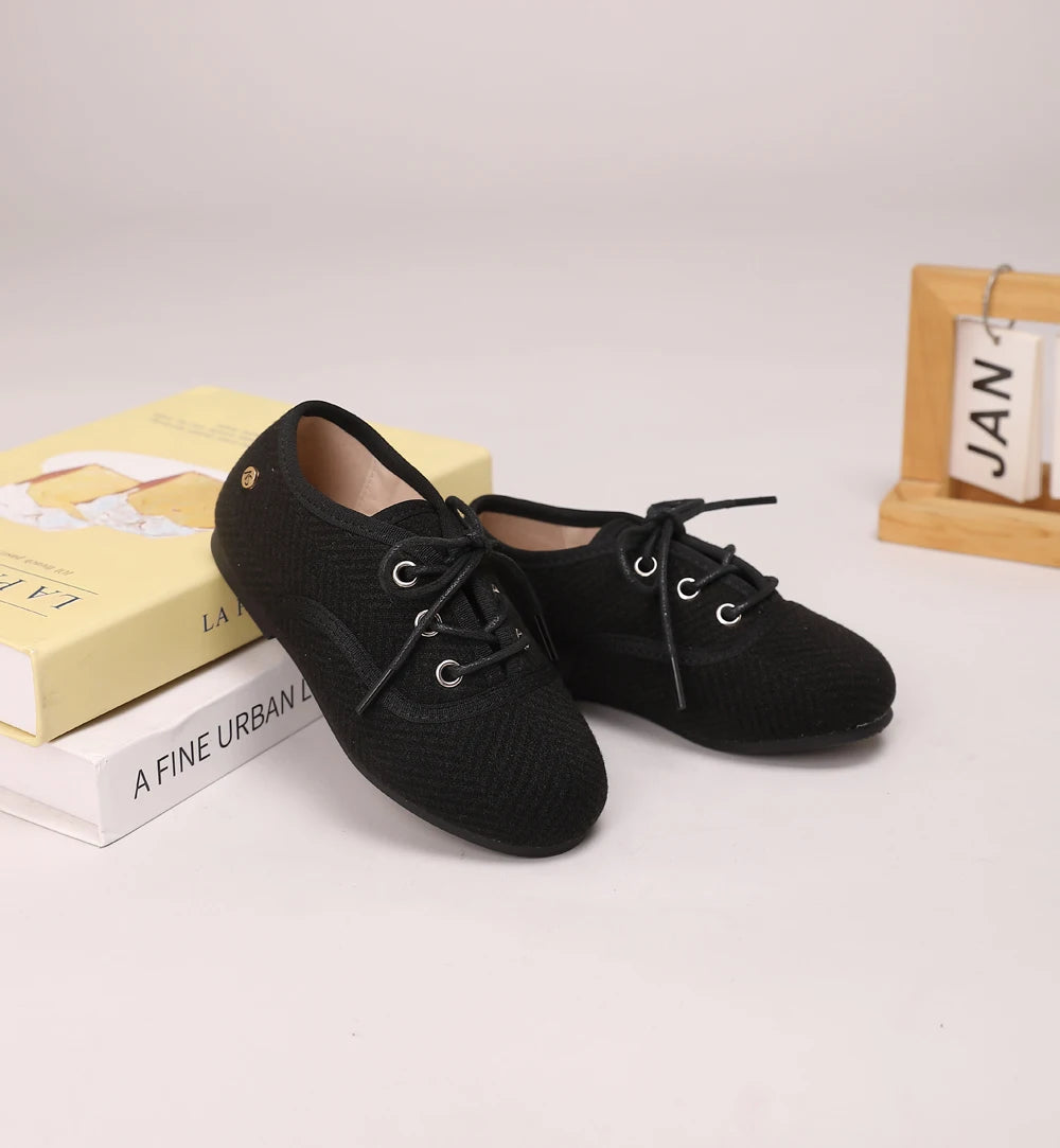 AS Kids Shoes Children Leather Shoes Baby Girls Warm Brand Loafers Toddler Slip On Princess Flats Boys Oxford Platform Mary Jane