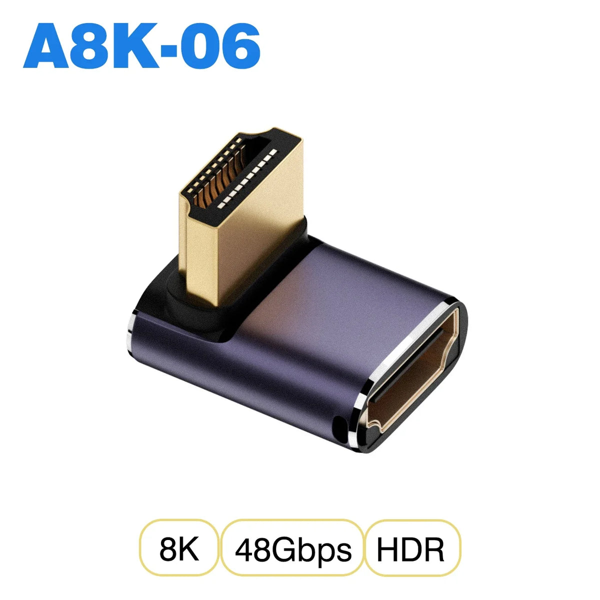mini micro hdmi to HDMI 2.1 Converter 48Gpbs 8K60HZ 4K120HZ for HDTV Projector PS4 PS5 Laptop PC