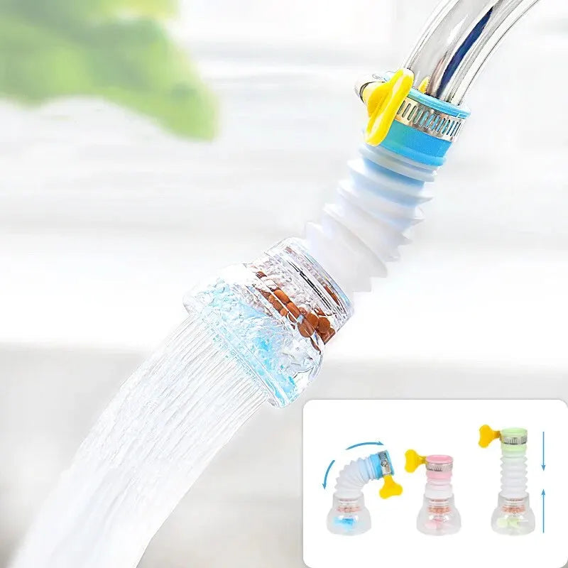 Kitchen Anti-Splashing Faucet Can Rotate Extend The Filter Home Universal Water Faucet Multifunction Wash Basin Shower Faucet