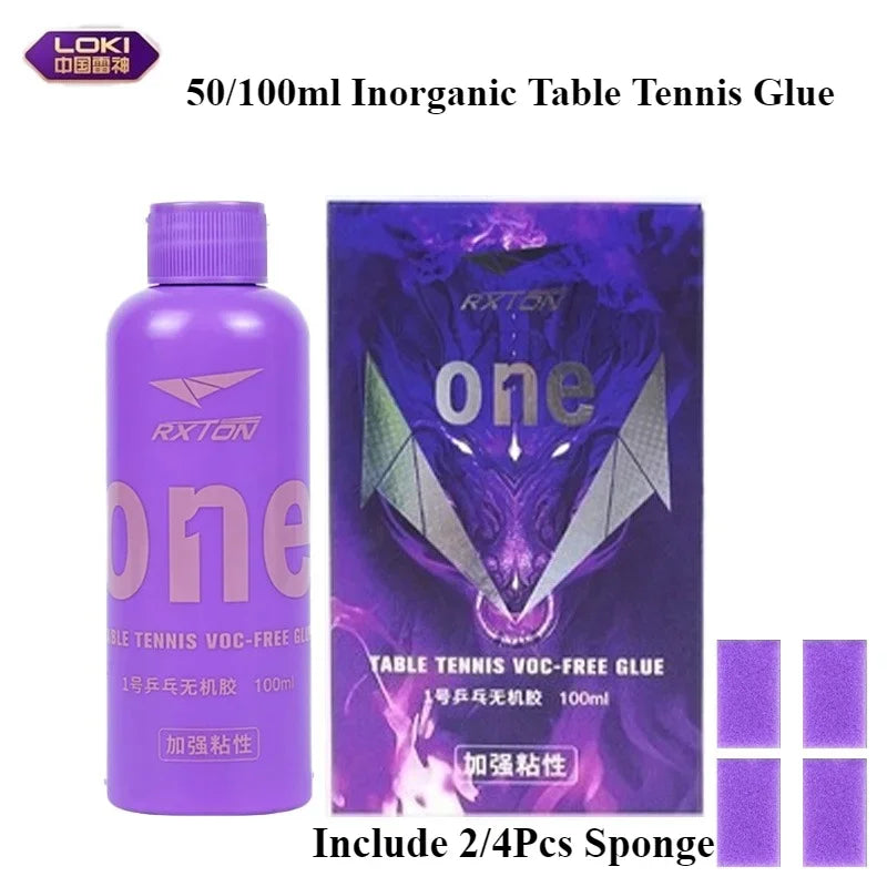 50/100ml LOKI Glue Professional Inorganic Glue Adhesive Table Tennis Racket Ping Pong Bat Paddle Rubber Adhesive High Adhesion