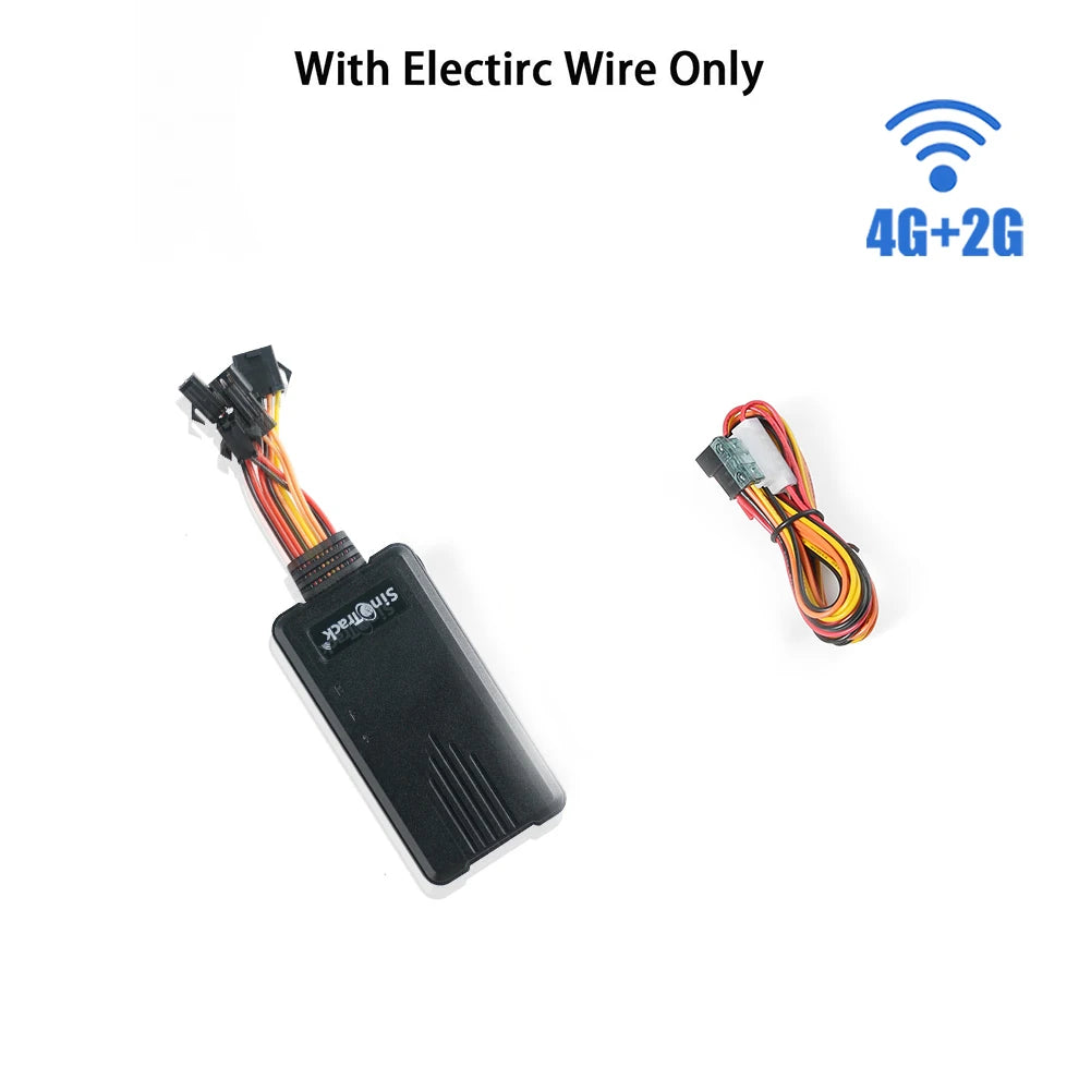 SinoTrack 4G GPS Tracker ST-906L for Car Motorcycle Vehicle Tracking Device with Cut Off Oil Power Free APP