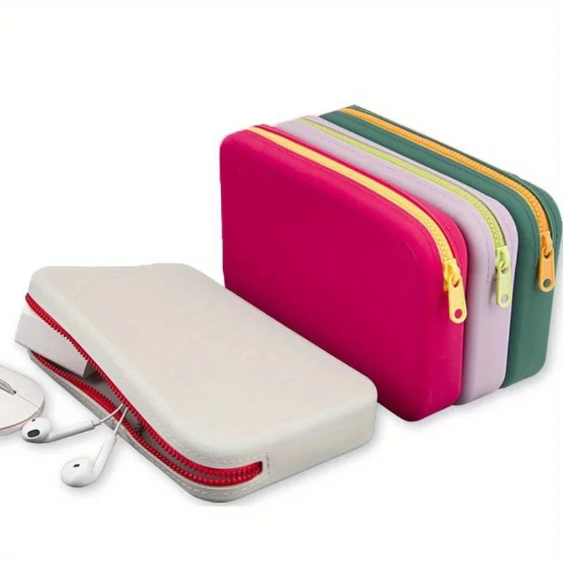 1pc Cosmetic Storage Bag Large Capacity Travel Makeup Brush Holder Portable Cosmetic Waterproof Organizer closet organizer