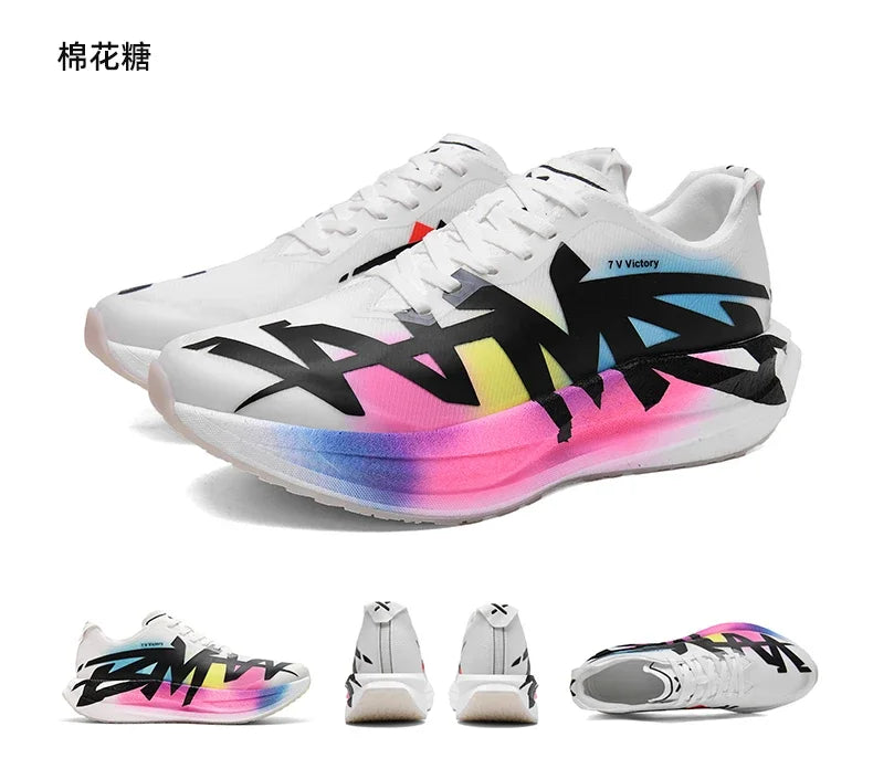 Men's Cushioning Running Shoes Lightweight Athletic Casual Sneakers Male Non-Slip Sports Shoes Outdoor Travel Walking Shoes