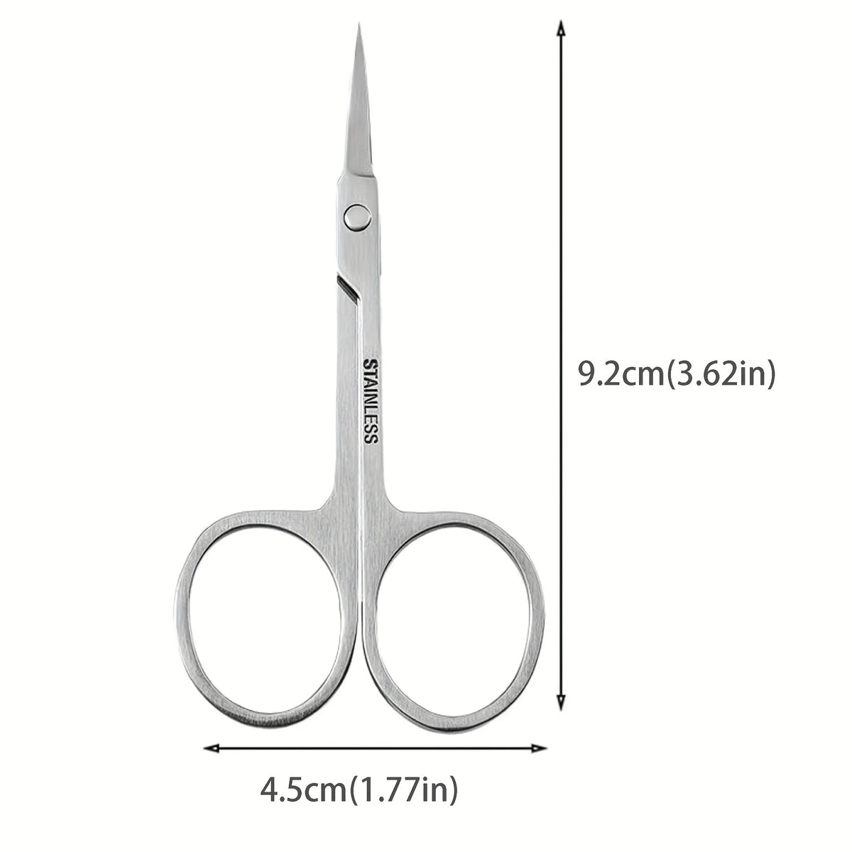 Small Stainless Steel Scissors For Nails, Eyebrow And Nose Hair Scissors, Nail Trimmers, Facial Trimmers, Makeup And Beauty Tool