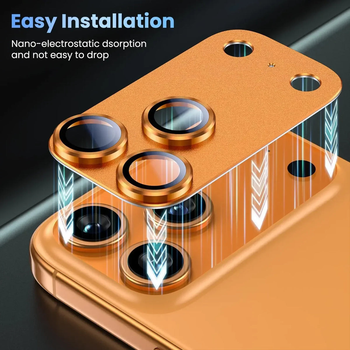 New style Metal Tempered Glass Lens Protector Full Cover Anti Scratch Back Camera Protective Film HD for iPhone 17Pro 17 Pro Max