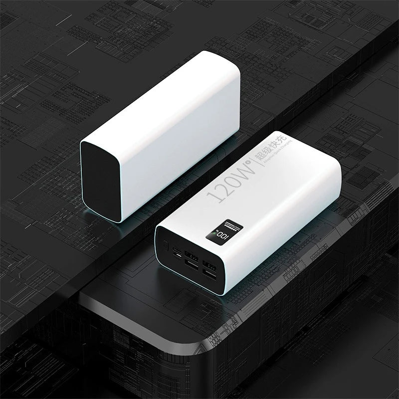 60000mAh 120W Super Fast Charging Power Bank with Large Capacity Typec Digital Display and Durable Mobile  Power  Bank