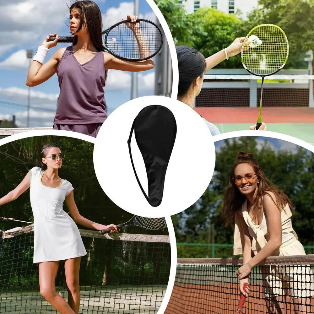 Oxford Cloth tennis racket bags Cover Daily Lightweight Single Shoulder Sports Bag Lightweight Tennis Bag Portable Court Racket