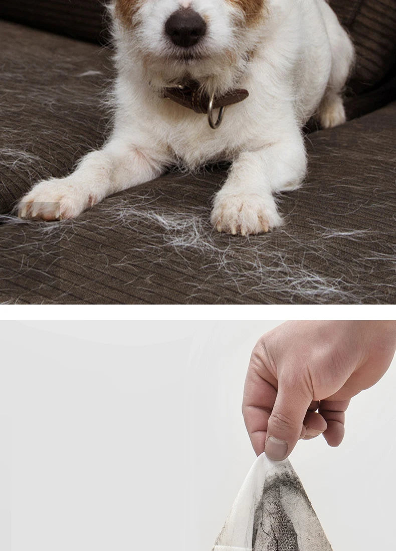 100PCS Electrostatic Precipitator Paper Disposable Cloth Mop Replacement Head for Cleaning Pet Hair and Dust