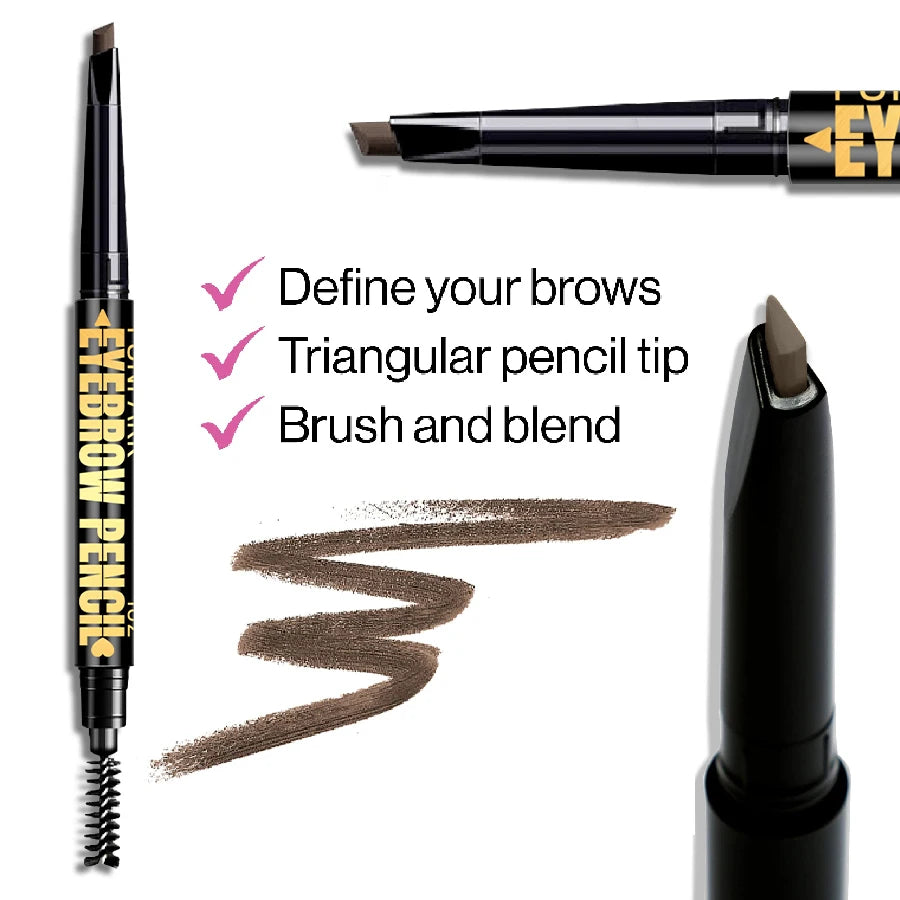 Double-head Eyebrow Pencil High Pigment Non-fading Waterproof Durable 5 Color Byebrow Pen Eye Makeup For Women Cosmetics