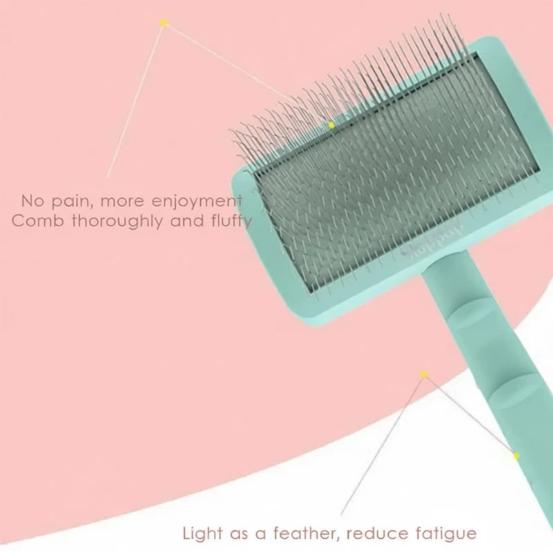 Dog Grooming Comb Shedding Hair Remove Needle Brush Slicker Massage Open Knot Comb Hair Tool Large Dog Pet Supplies Accessories