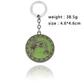 Classic Movie Dragon Shape Keychain Wolf Head Pendant Fashion Trend Bottle Opener Keyring for Fan Collectible Accessories