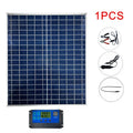 500W 1000W Solar Panel Kit Complete 12V Polycrystalline Power Portable Outdoor Rechargeable Solar Cell Solar Generator for Home