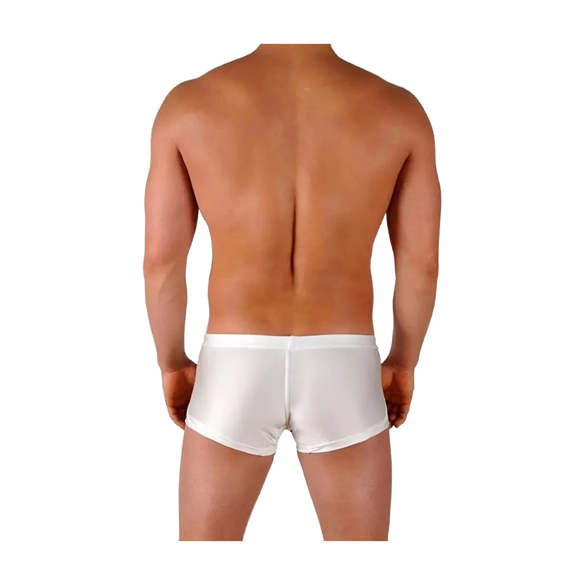 Men's Boxers Swim Shorts Men's Race Style  Swimsuit With Front Pocket  Beach Pool  Super Speed Dry Water Sports