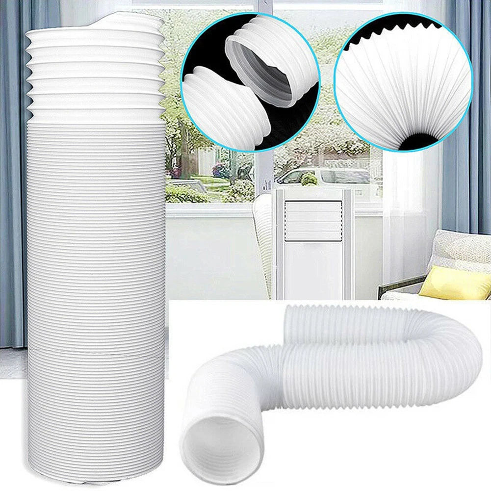 Universal Duct Extension Pipe Telescopic Flexible  Exhaust Hose Accessories Vent Tube for Mobile Air Conditioning