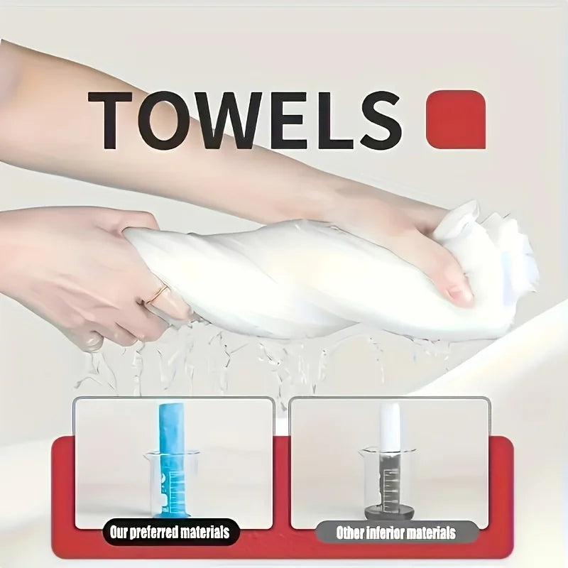 7/14pcs Compressed Towel, Disposable Travel Compressed Face Towel, Portable Thickened Cleaning Wet Wipes for Daily and Outing