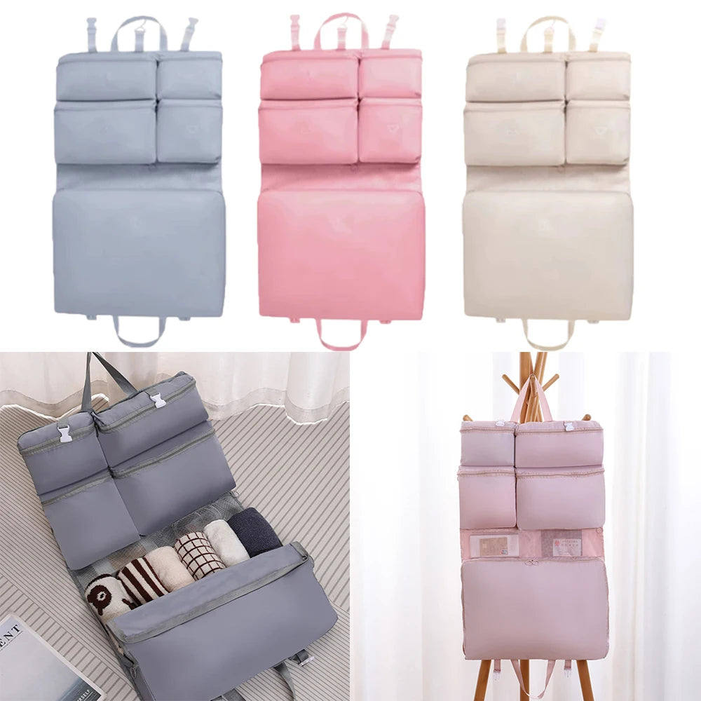 7-In-1 Travel Organizer Bag Set Foldable For Easy Packing And Storage Luggage Accessories Home Hanging Clothing Storage Bags