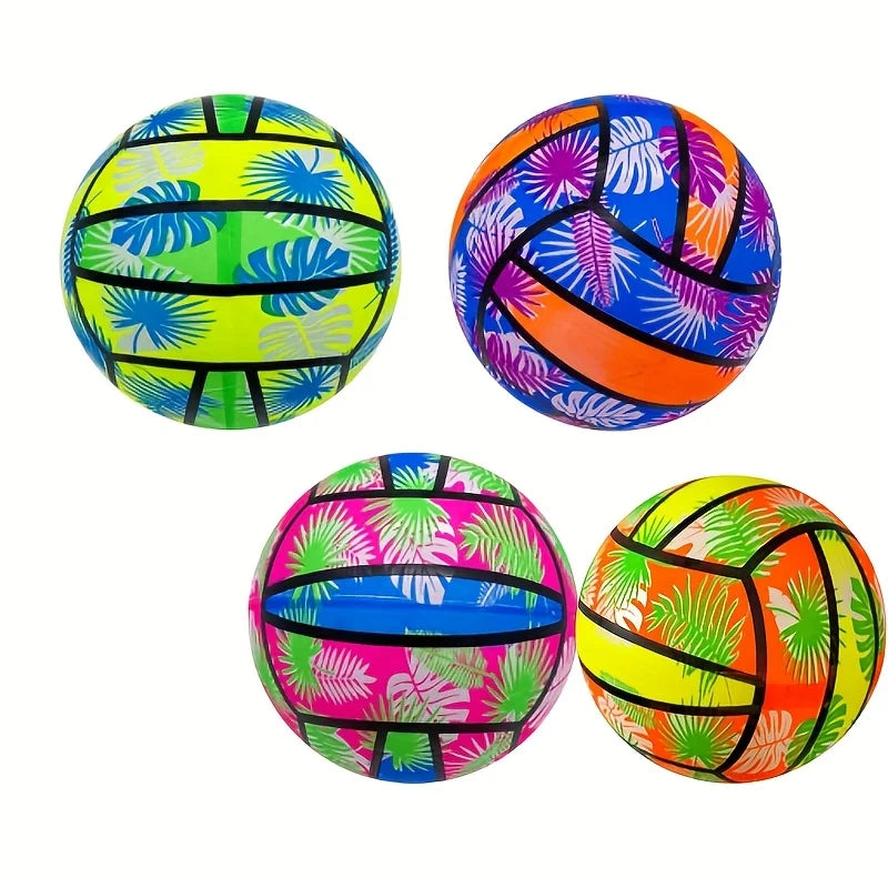 1/2 PCS Beach Volleyball - Durable PVC Floating Water Volleyball,Summer Outdoor Sports Accessory for Pool &Beach, Dynamic Design