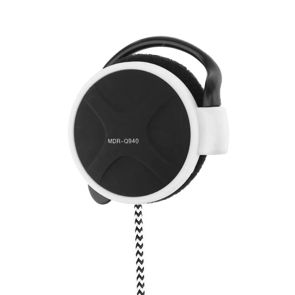 3.5mm Wired Gaming Headset On-Ear Sports Headphones Ear-hook Music Earphones for Smartphones Tablet Laptop Desktop PC