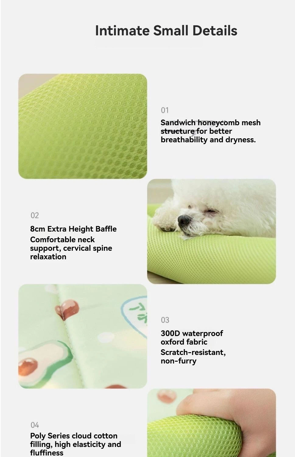 Cool Pet Mat Summer Dog Cooling Pad Breathable Non-stick Hair Waterproof Sleeping Cushion for Large Medium Small Dogs Cats