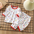 Baby Pajamas Sets Cotton Child Pajamas Toddler Long Sleeve Baby Nightwear Pyjamas Kids Cartoon Homewear Clothes