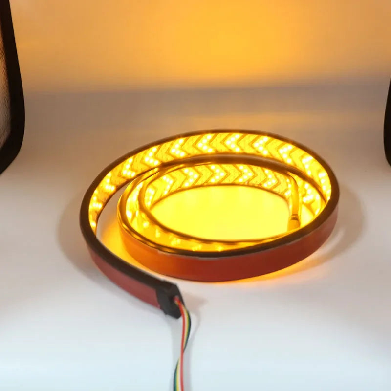 Dynamic Pickup DRL Turn Signal Lamp Tail Truck Tailgate Light Bar LED Strip Reverse Brake Lamp Sequential Flowing Turnning Lamp