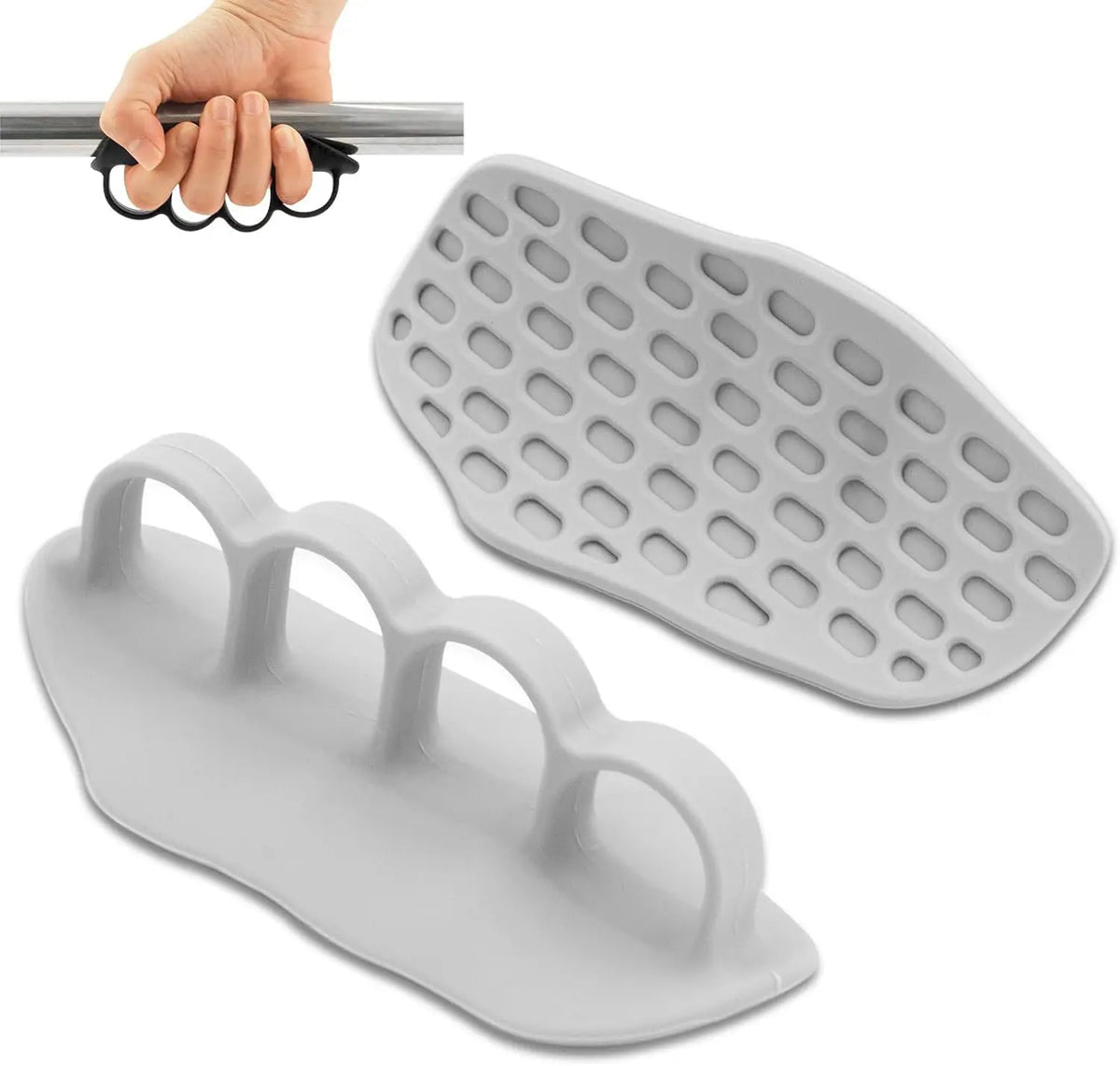 Gym Gloves Grip Strengthener Silicone Palm Grips Crosstraining Palm Grip Hand Protection for Gymnastics Weightlifting Exercise