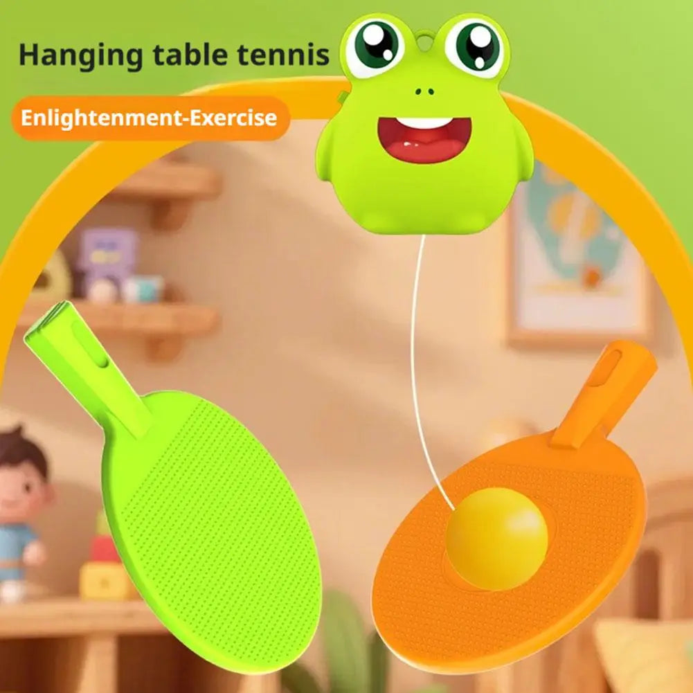 Indoor Hanging Table Tennis Trainer for Game Sports Exercise Indoor Playing Children for Door Frame Convenient Ping Pong Trainer
