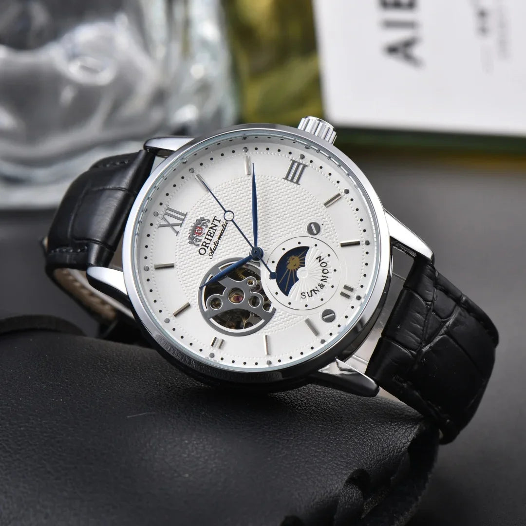 118A StoreMechanical Movement Unisex Watch Full Functionality World Time Ultra-Thin Orient Series