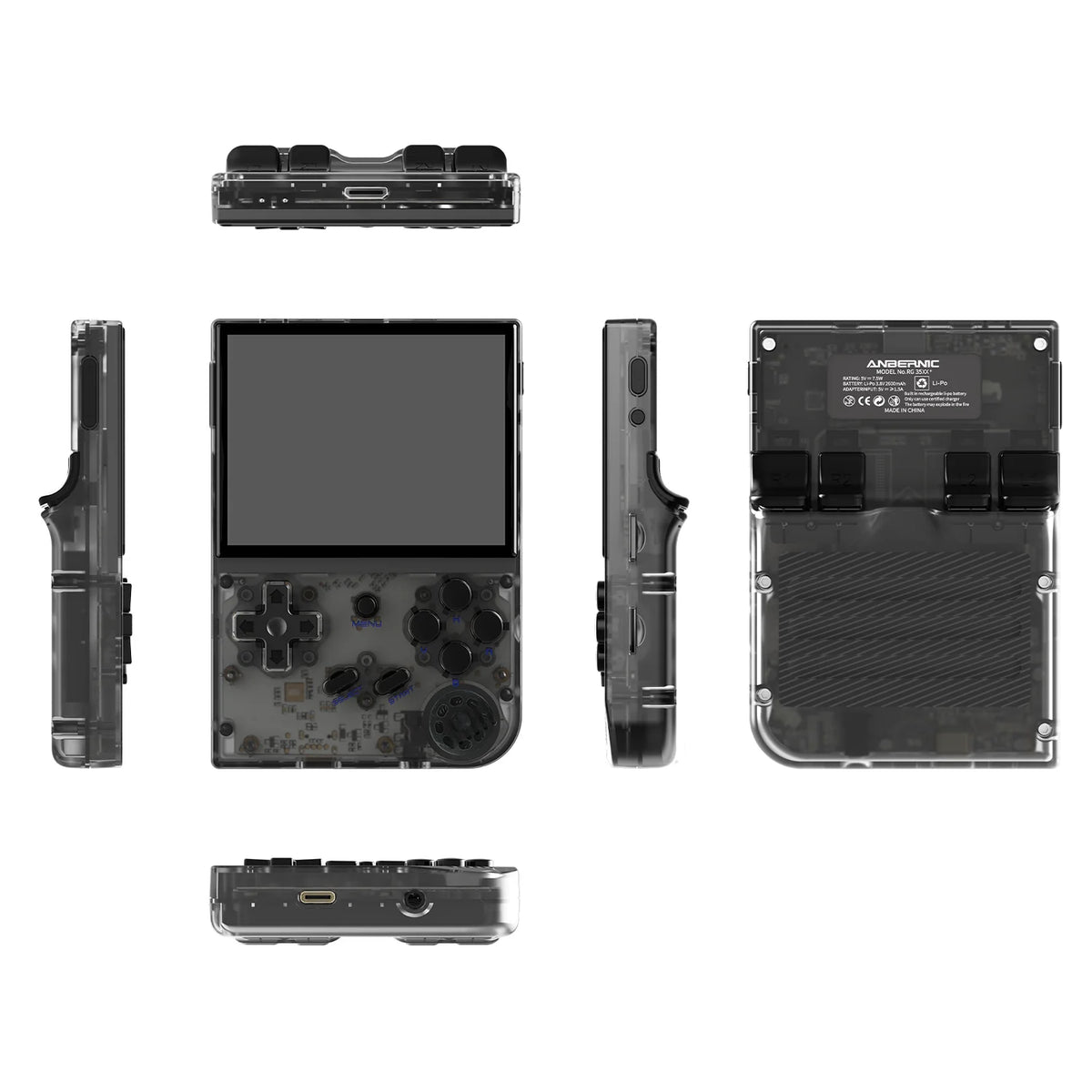 Anbernic RG35XX + H700 Retro Handheld Game Console 3.5'' IPS Screen HDM-I TV Output 2600mAh Linux Portable Pocket Video Player