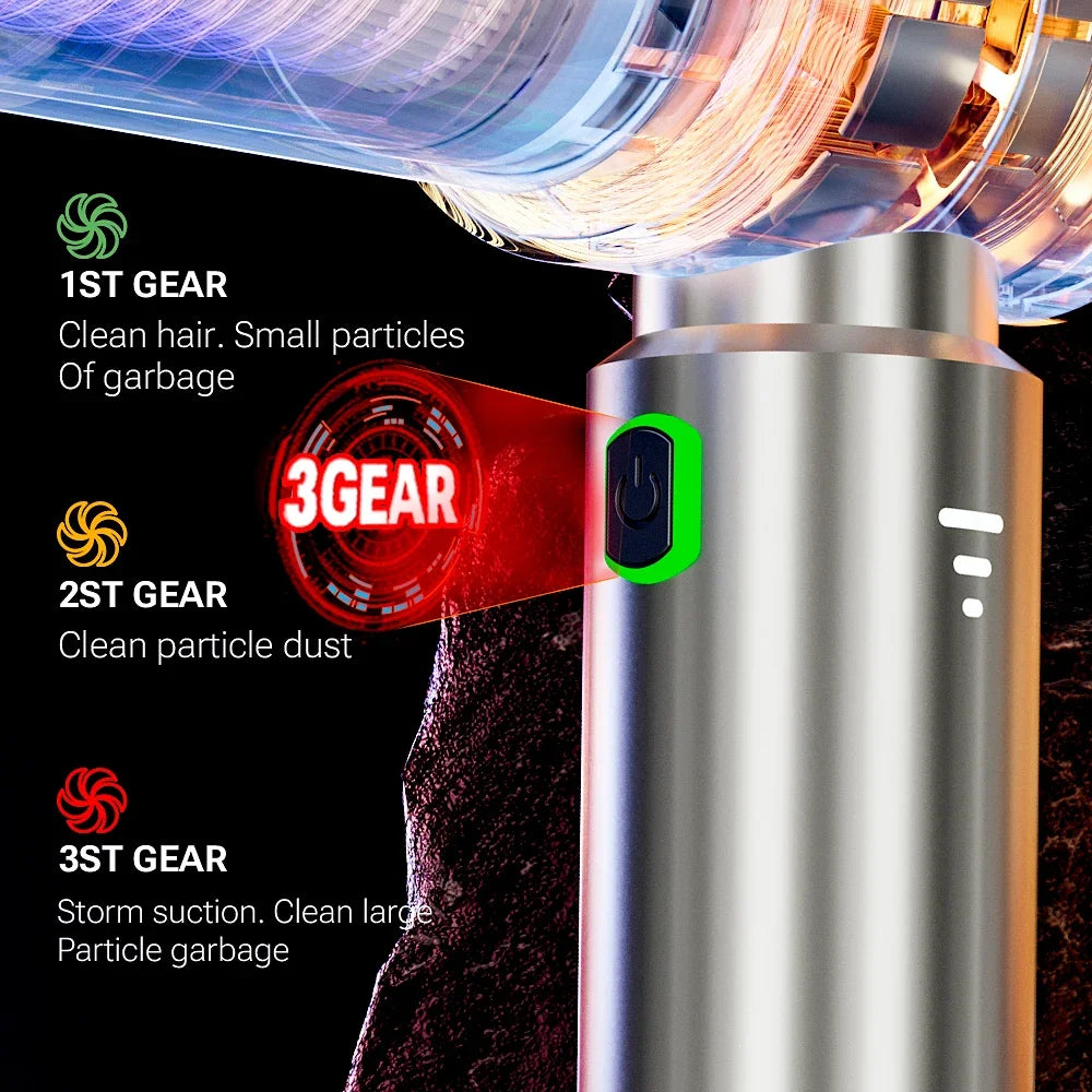 SZUK C012 985000Pa Car Vacuum Cleaner Strong Suction Portable Handheld Wireless Car Cleaner Mini Vacuum Cleaner Cleaning Machine