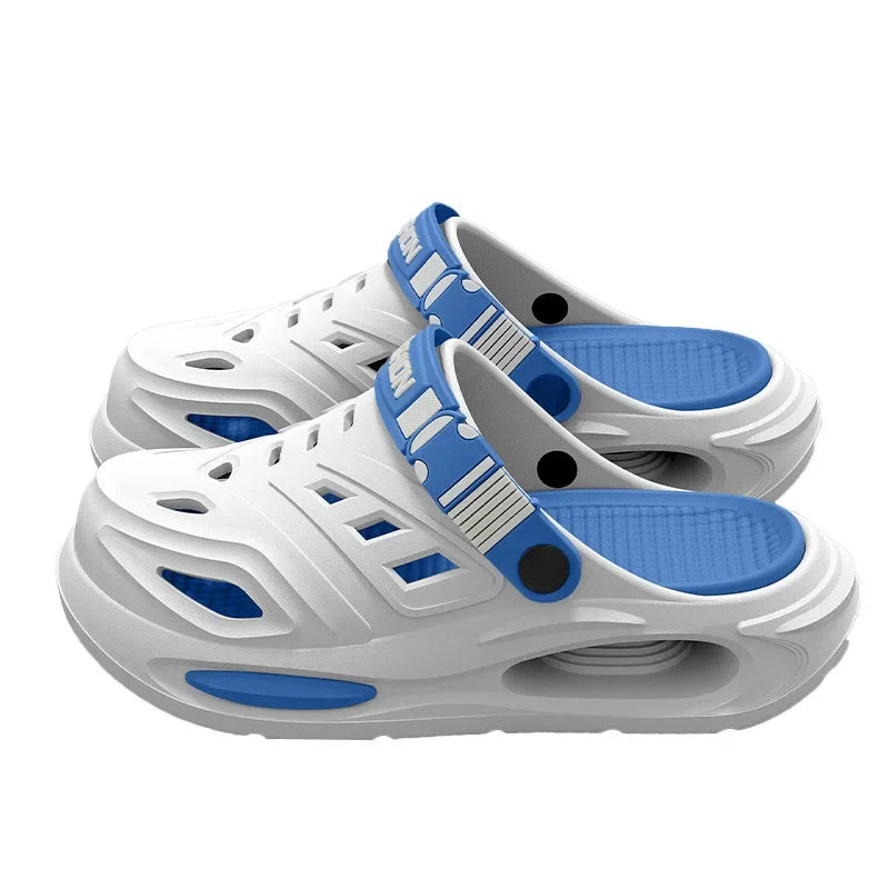 2026 Men's And Women's Cave Shoes Fashion Breathable Sandals With Removable Insoles Non-slip Cushioned Thickened Soft Slippers