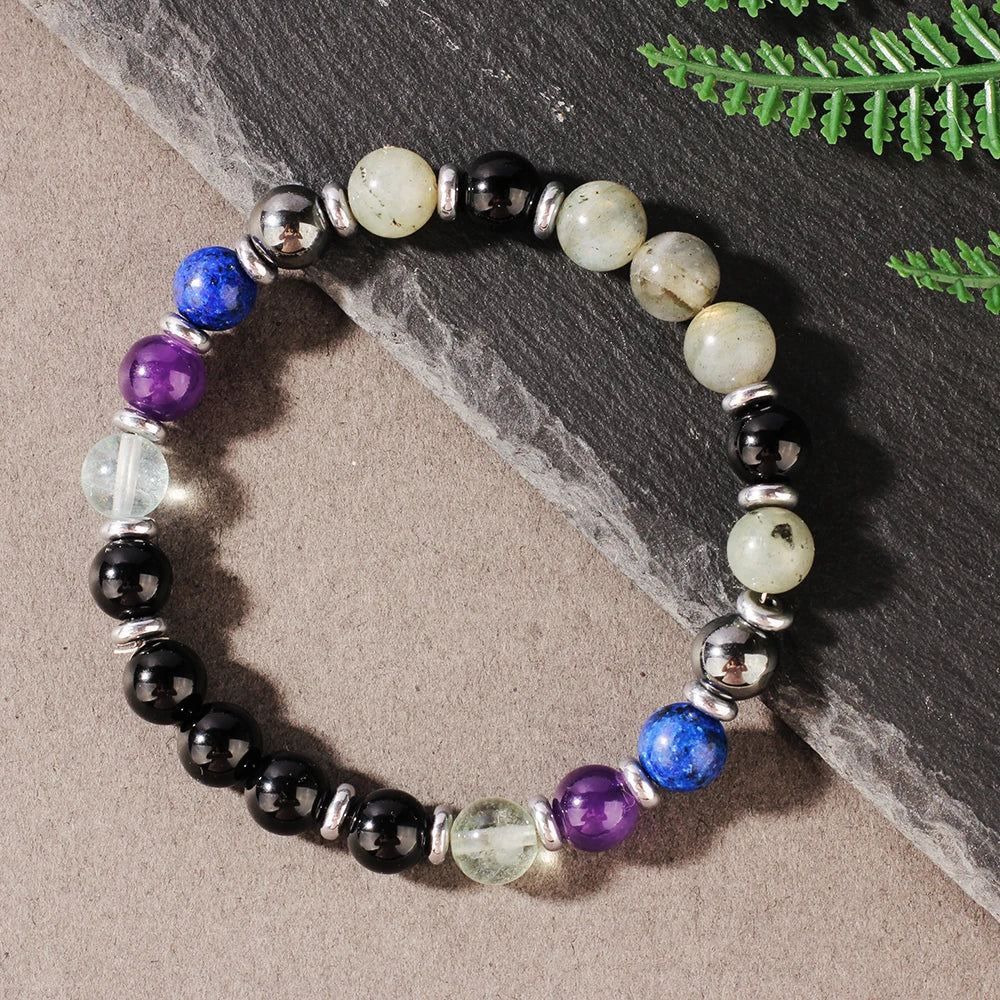 Exquisite Summer Accesorios Hematite Pyrite Brother Holiday Christmas Spiritual Natural Stone Money Bracelet Attract Money
